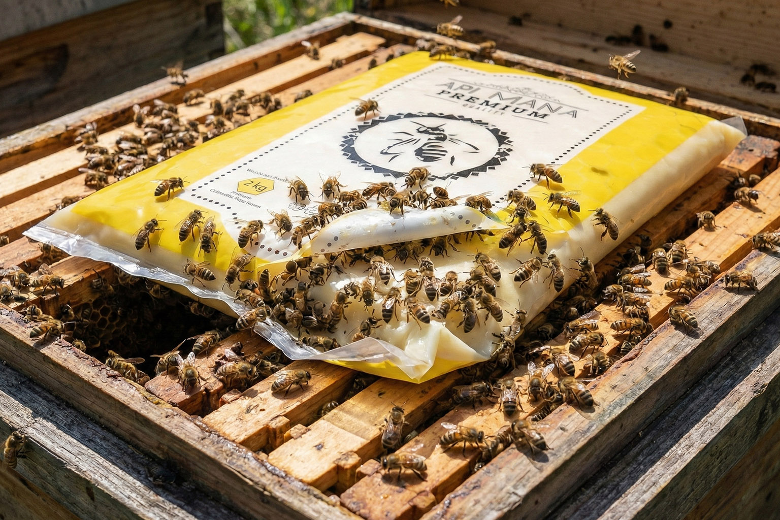 Obrázek Futterteig im zeitigen Frühjahr.