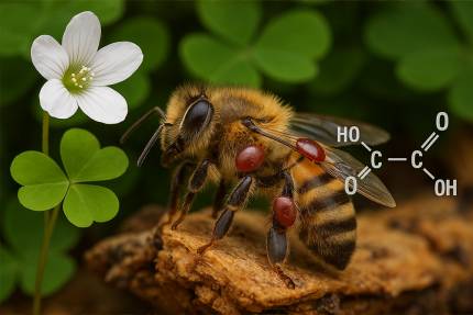 Obrázek Oxalsäure in der sommerlichen Behandlung von Bienenvölkern
