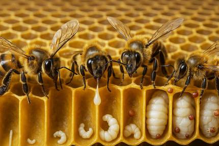 Obrázek Varroose der Bienen – Symptome, Diagnose und Behandlung