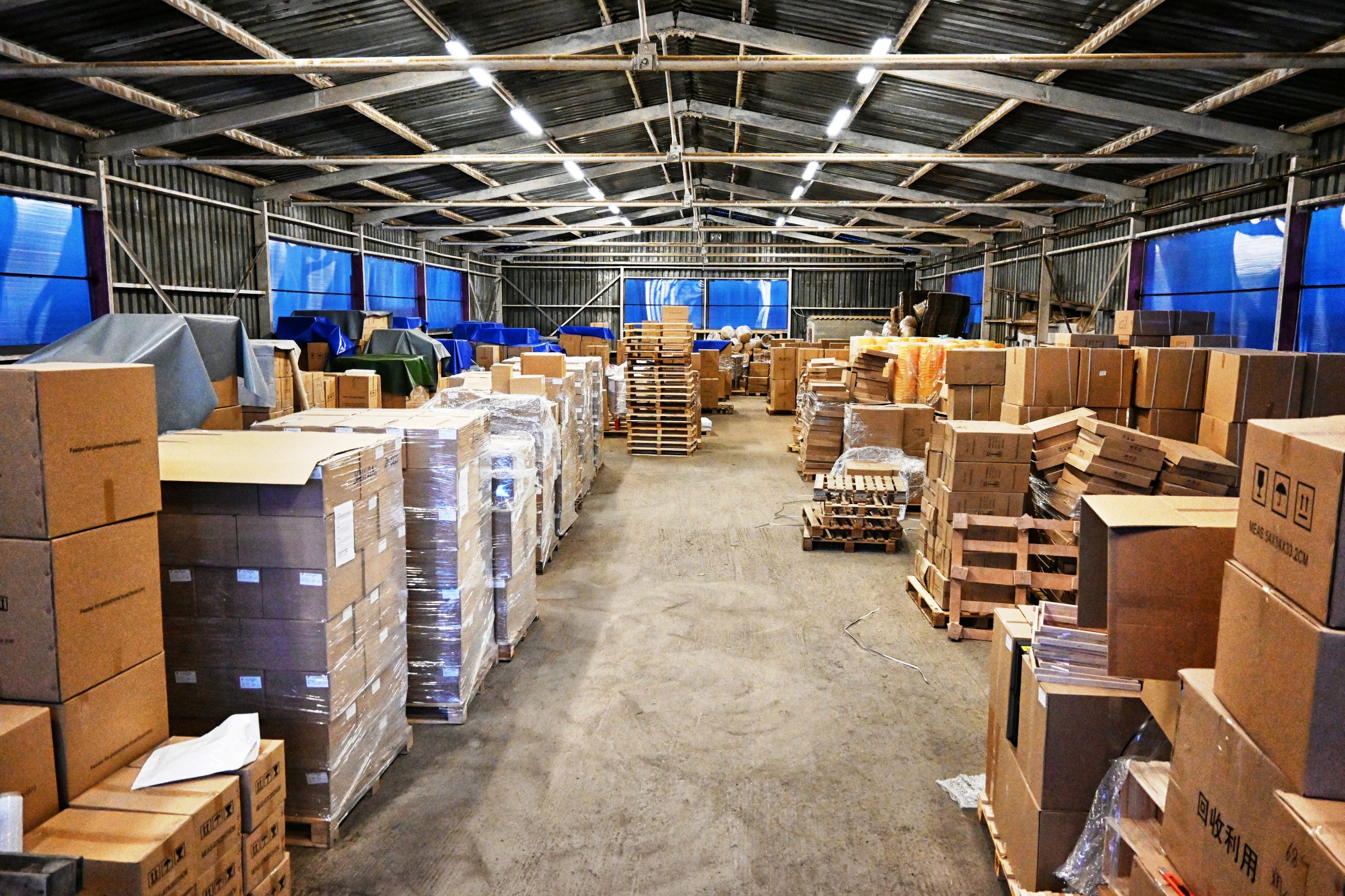 Sklad zboží Radvánovice