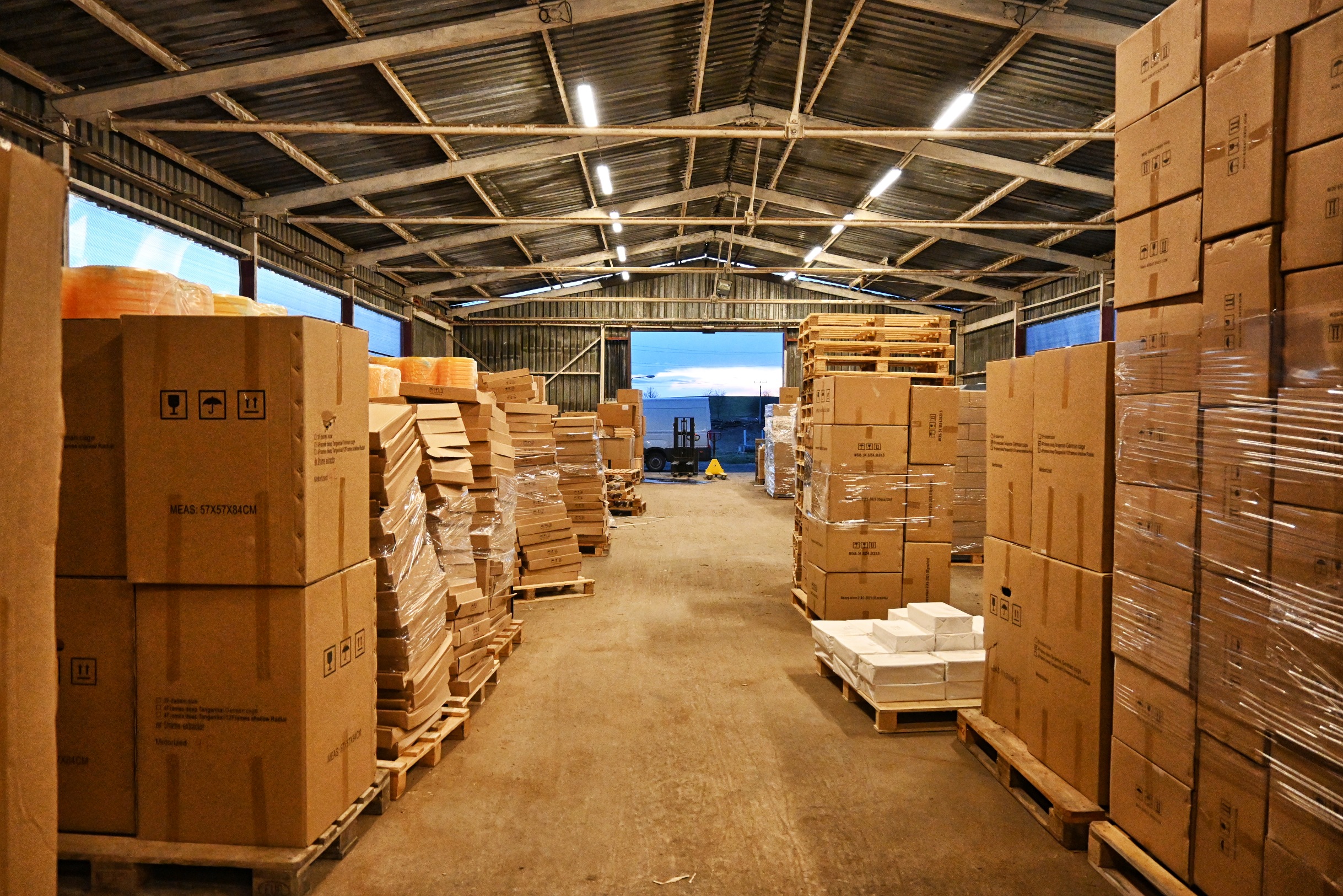 Sklad zboží Radvánovice