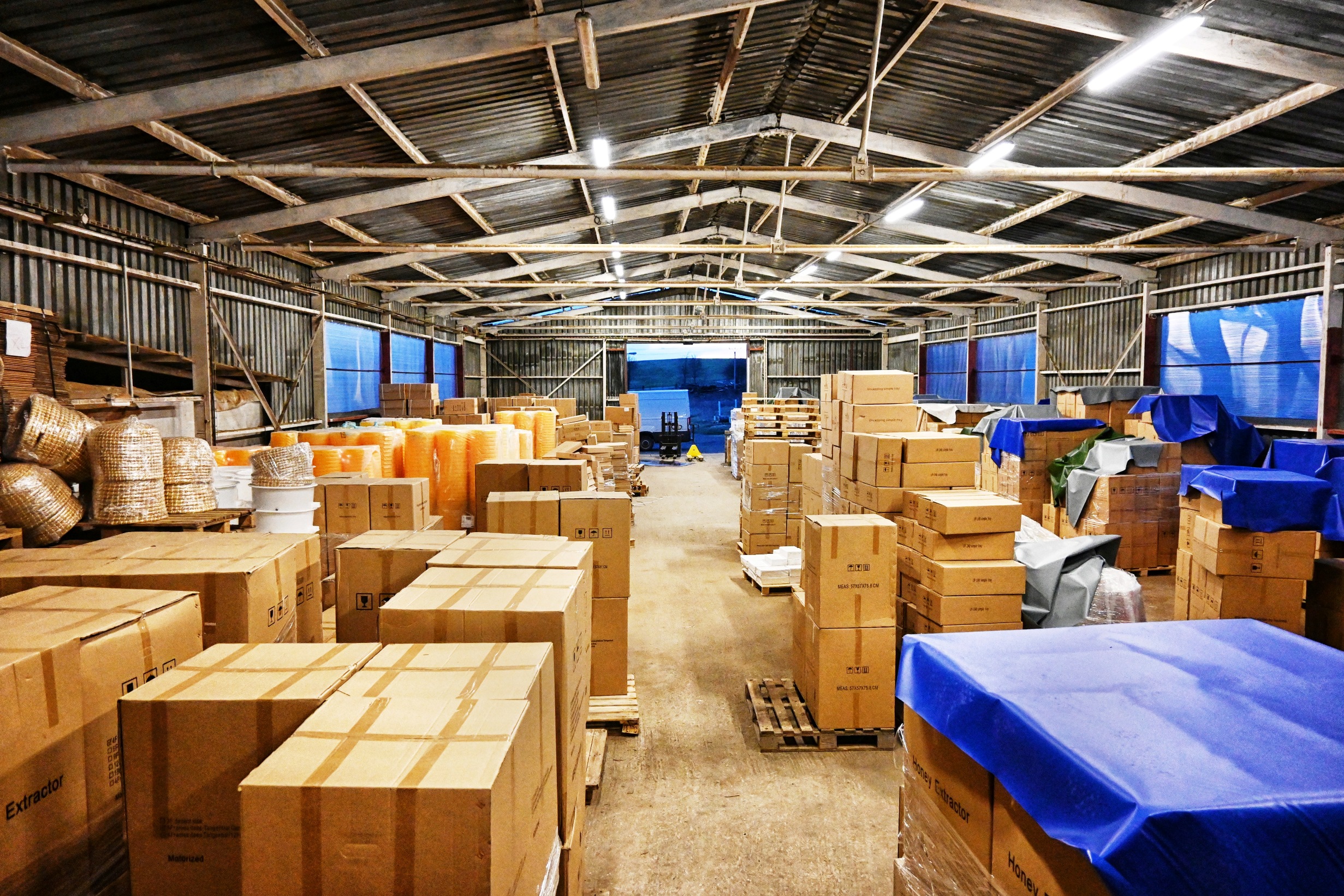 Sklad zboží Radvánovice