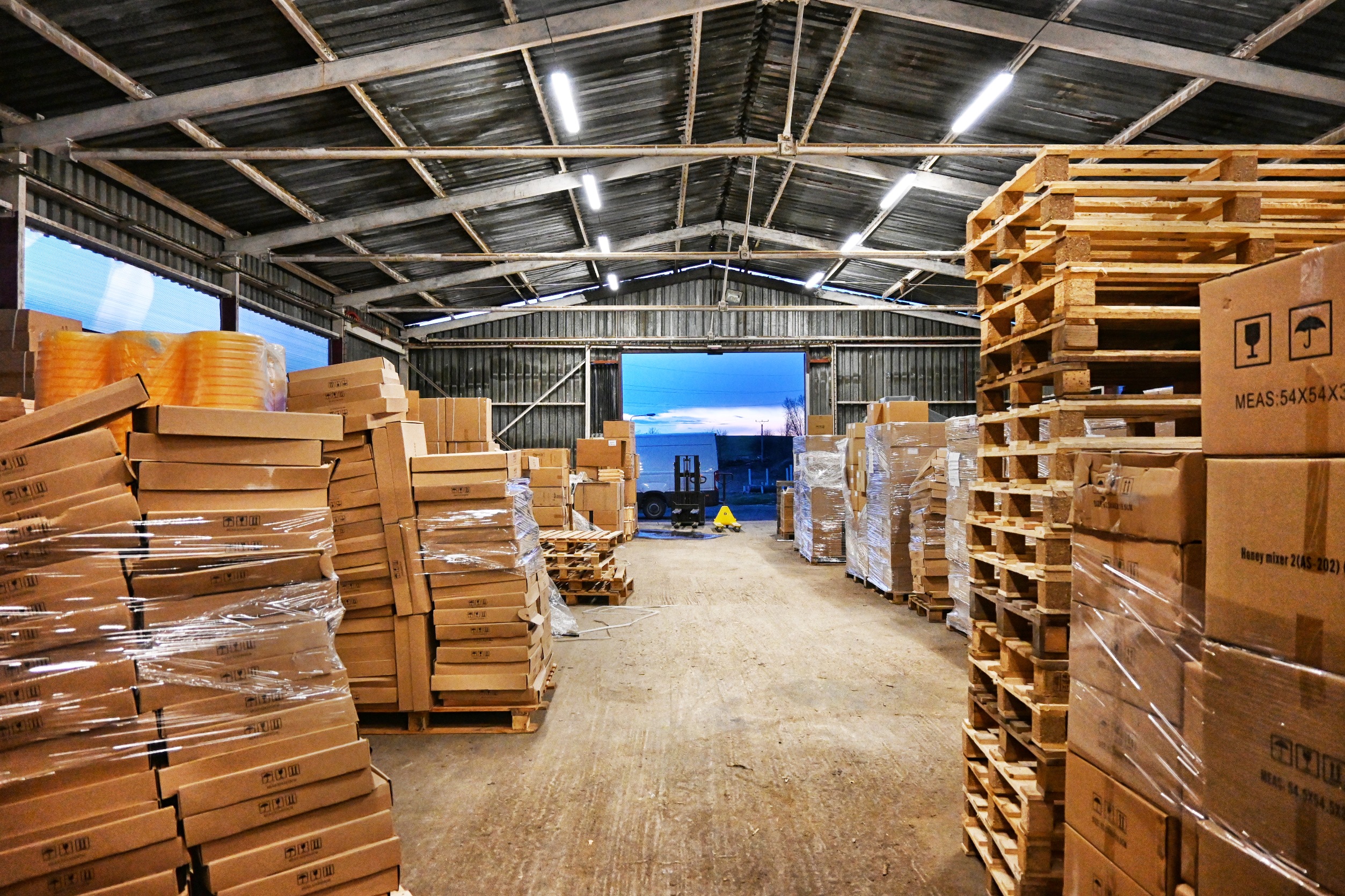 Sklad zboží Radvánovice