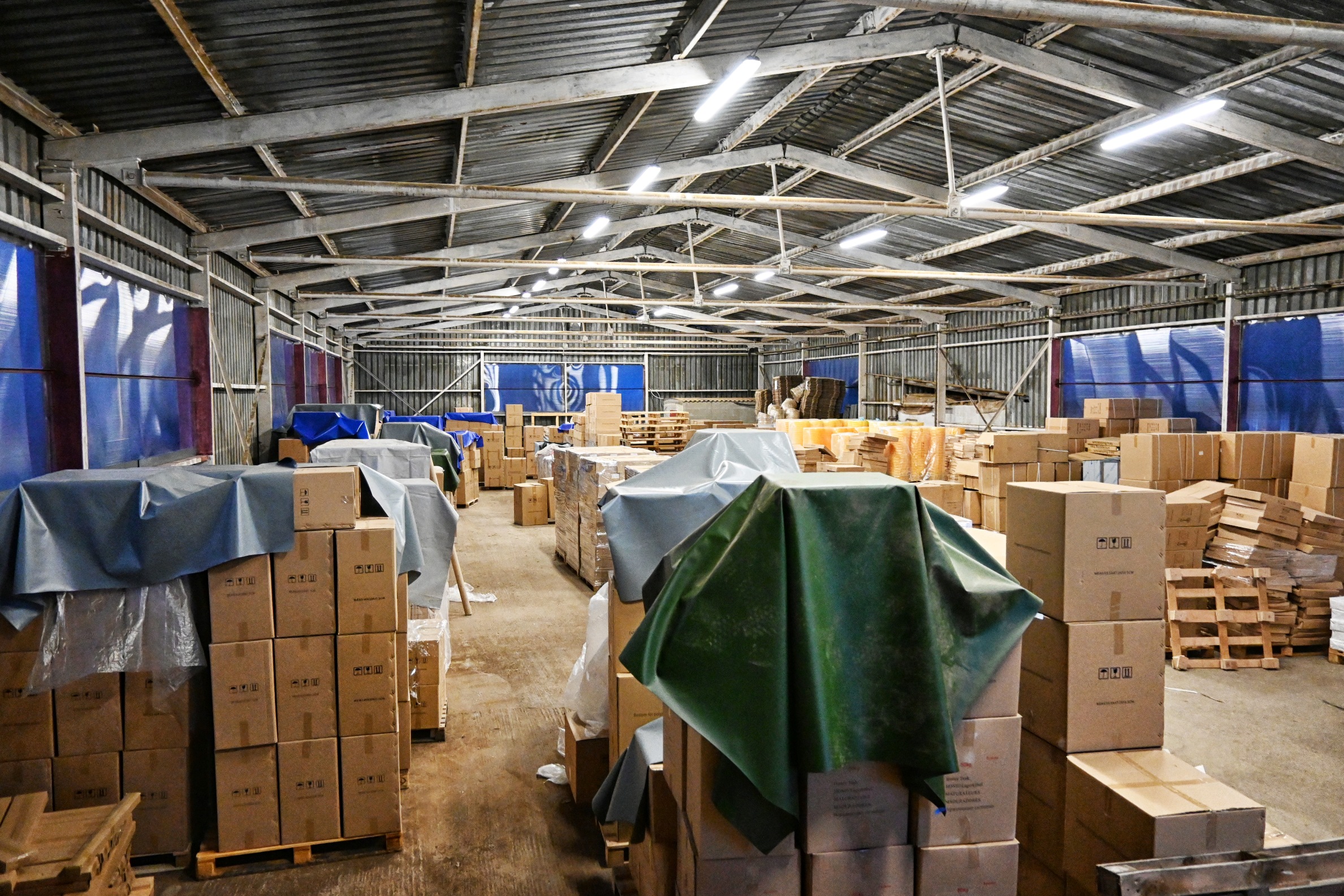 Sklad zboží Radvánovice