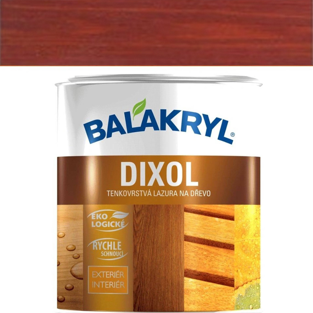 Farbe für Bienenstöcke Balakryl Dixol 0,7 l - Teak