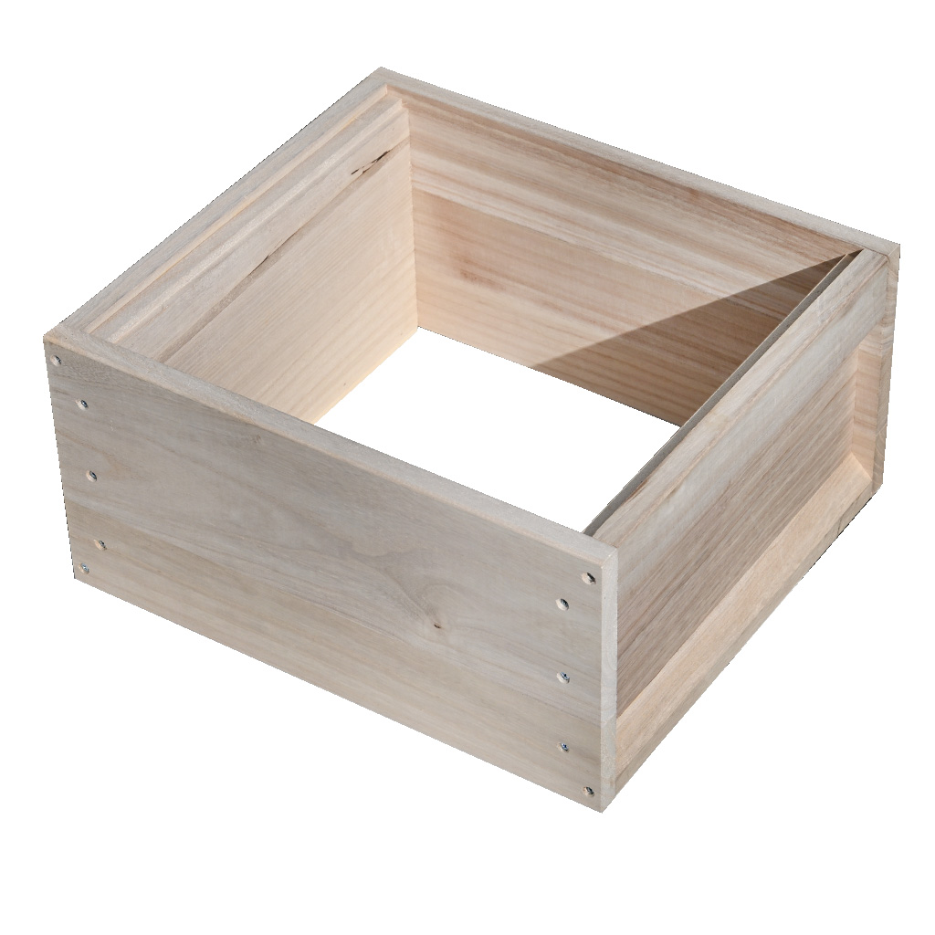 DN-Ganzzarge (223 mm) 10 Rähmchen aus Paulowniaholz – Dr. Liebig