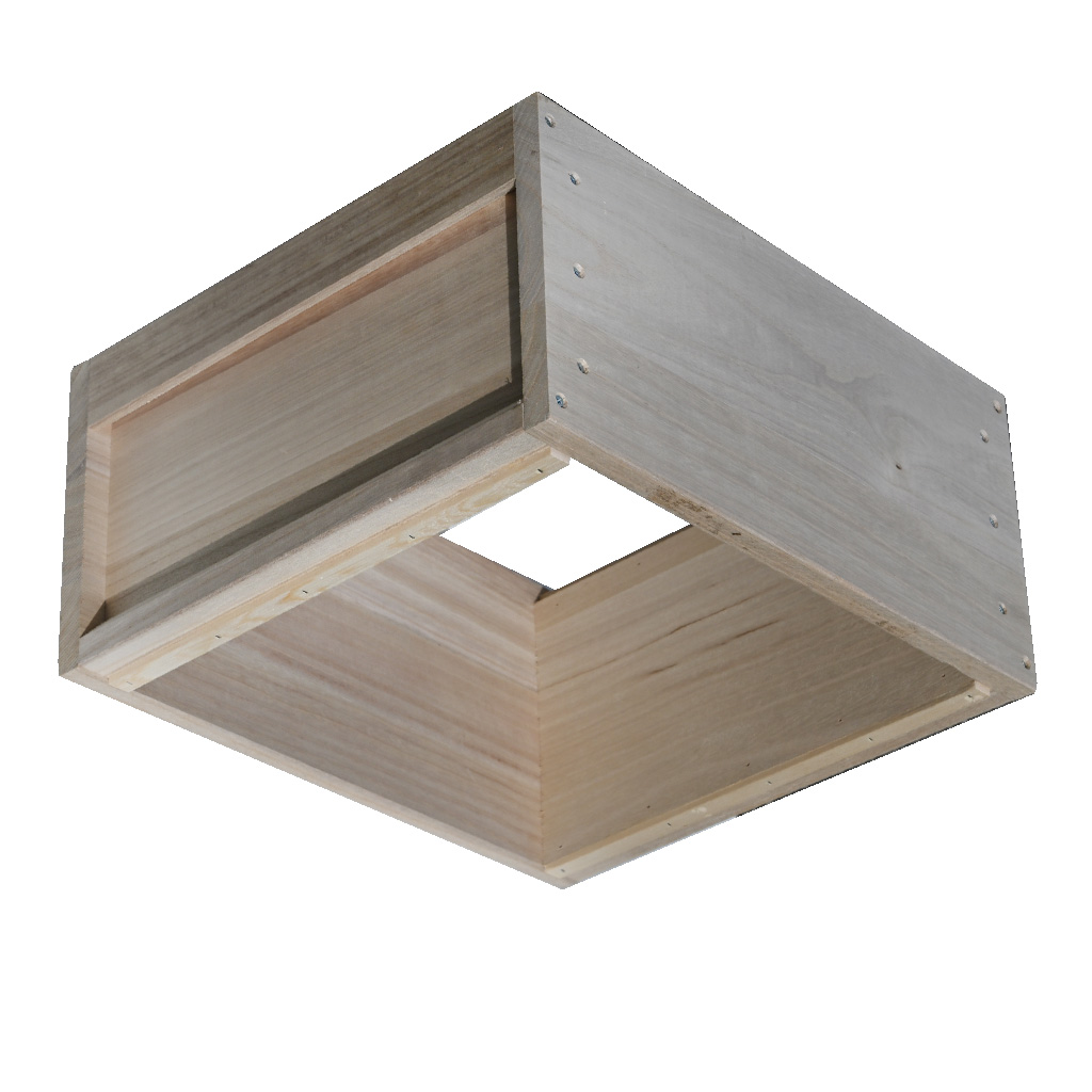 DN-Ganzzarge (223 mm) 10 Rähmchen aus Paulowniaholz – Dr. Liebig