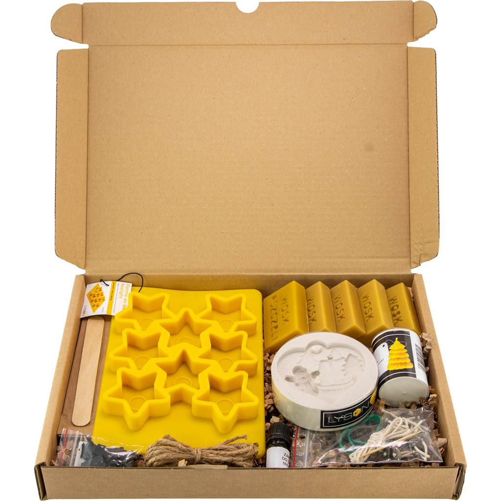 Kreativset zur Kerzenherstellung – Weihnachten