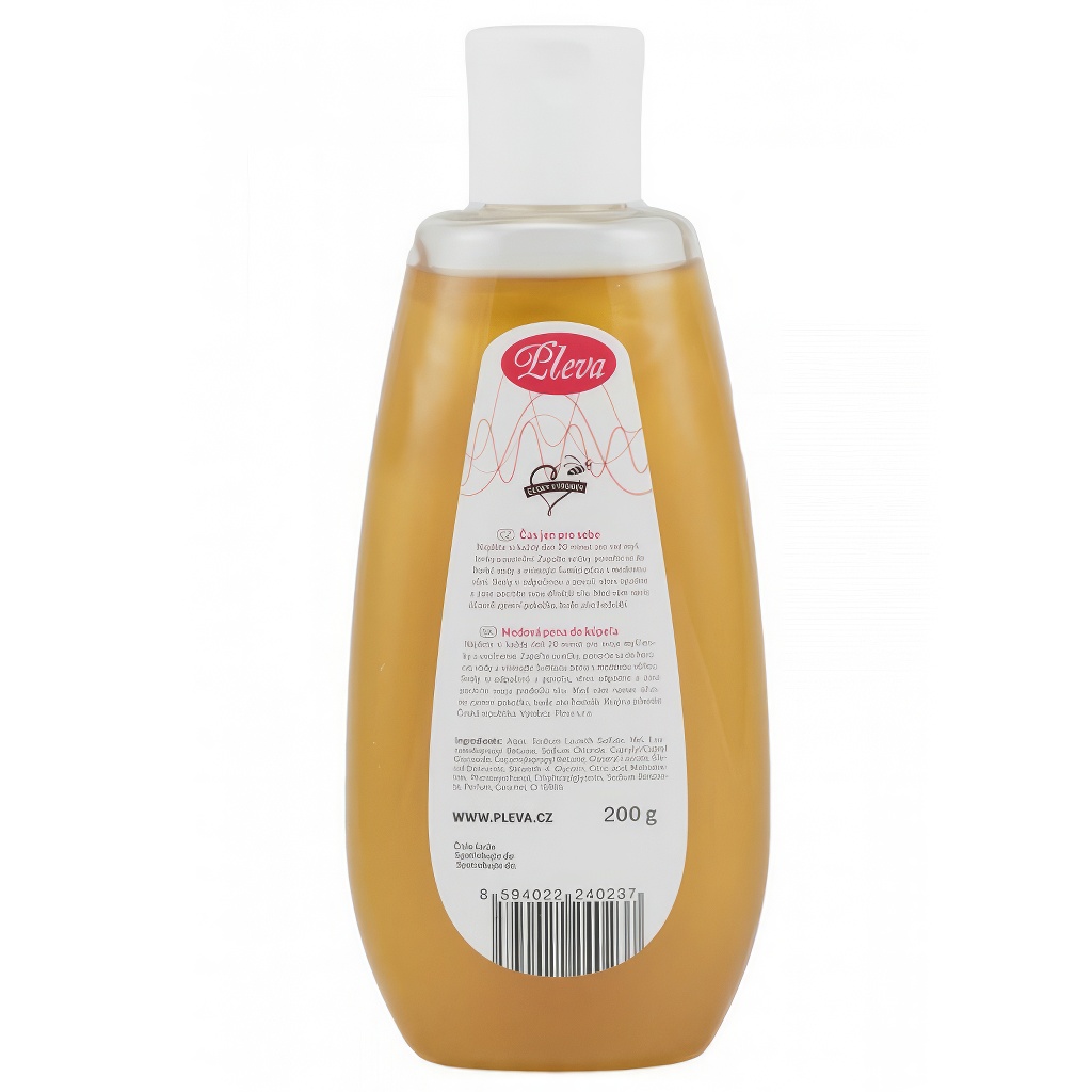 Pleva Honig-Badeschaum - 200g