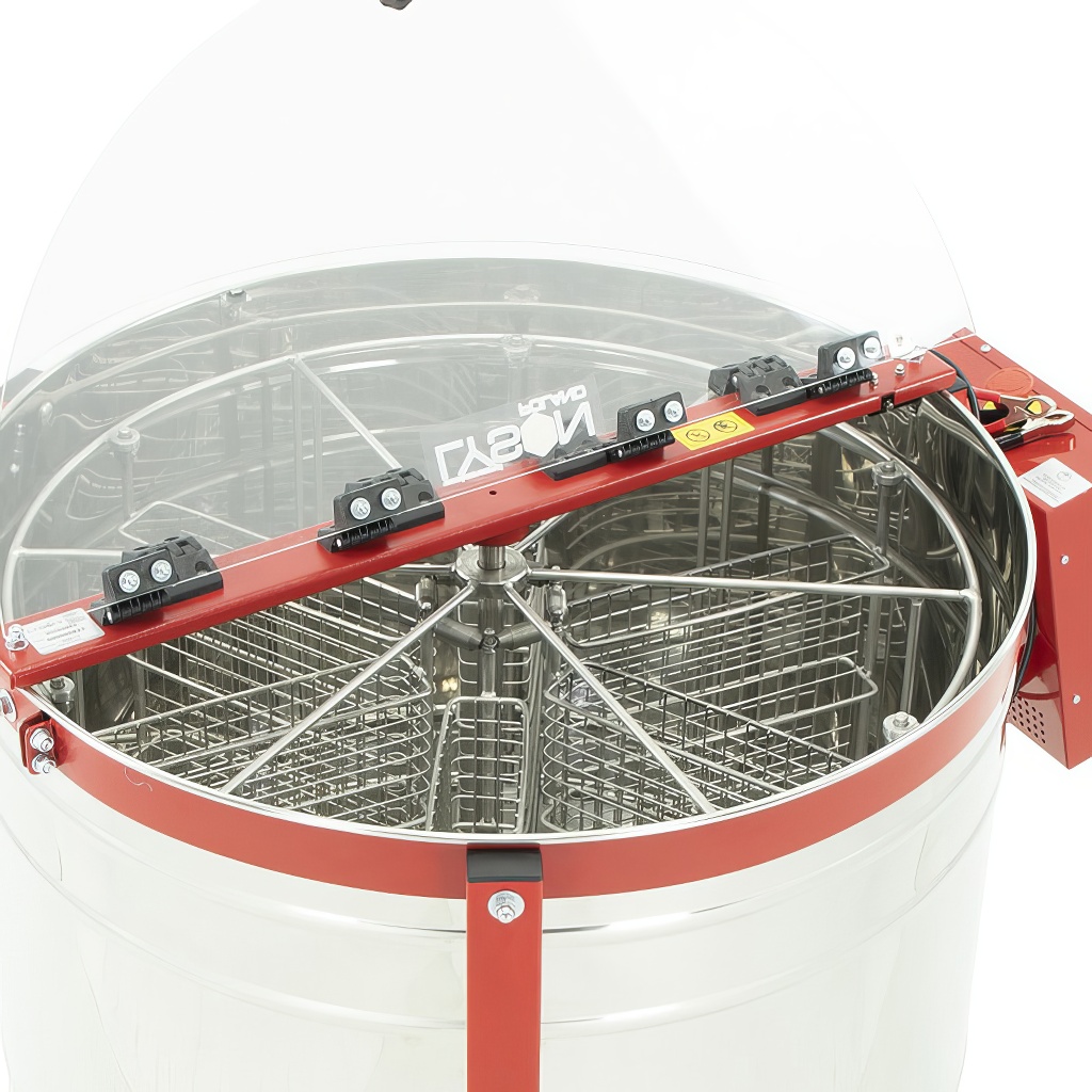 LYSON OPTIMA 6-Kassetten-Selbstwendeschleuder mit Elektro-Antrieb, für 6 DNM-Rähmchen, fi 80