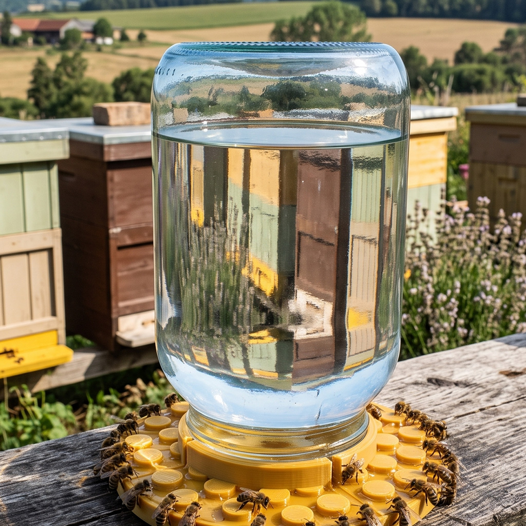 Bienentränke für größeres Glas, Durchmesser 175