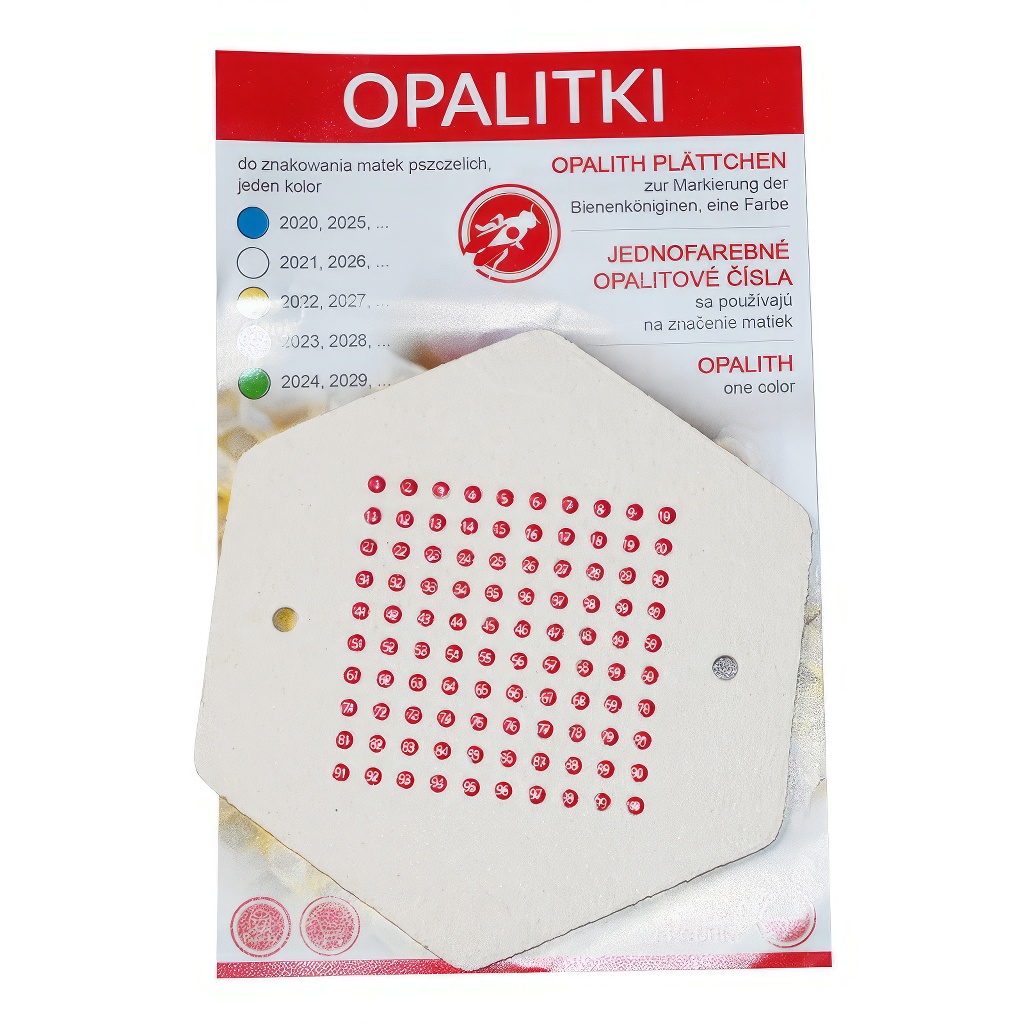 Opalith Zeichenplättchen 1-100 verschiedene Farben