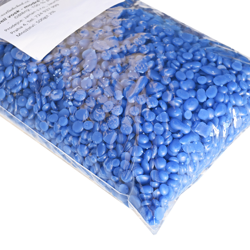 Bienenwachs – blaue Pellets – 500 g