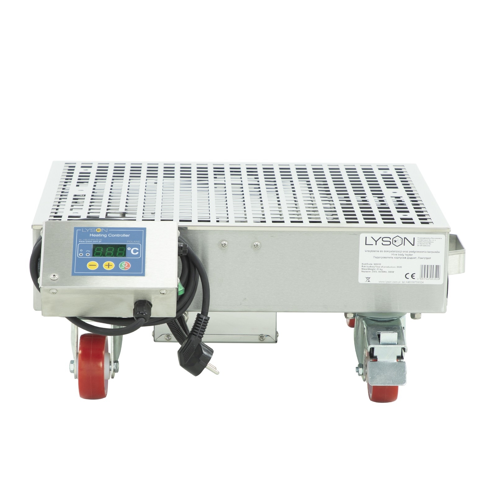Zargenheizer Lysoń 230 V – 600 × 520 × 240