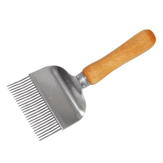 Entdecklungsgabel Holz gebogen 25 Nadel