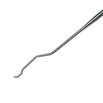 Schw. Umlarvnadel doppelt - glatt