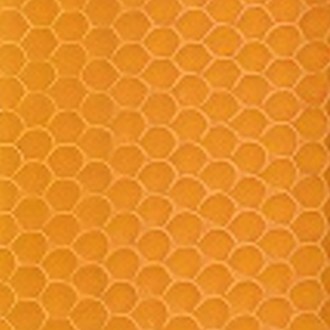 Trennwände aus Bienenwachs - unzerbrechlich - 37x21,5 - Orange