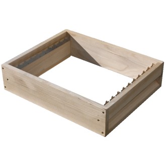 Liebig Zander Halbzarge (110 mm) mit 10er Abstandstreifen