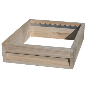 Liebig Zander Halbzarge (110 mm) mit 10er Abstandstreifen