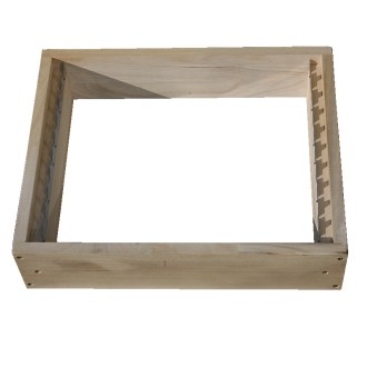 Liebig Zander Halbzarge (110 mm) mit 10er Abstandstreifen