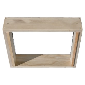 Liebig Zander Halbzarge (110 mm) mit 10er Abstandstreifen