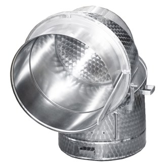 Dampfkocher für das Einschmelzen von Waben – Komplett aus Edelstahl