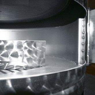 Dampfkocher für das Einschmelzen von Waben – Komplett aus Edelstahl