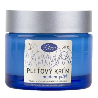 Pleva Nachtcreme mit Honig 50 g