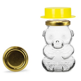 Honigglas „Bärchen“ mit Deckel 285 ml (TO 58)