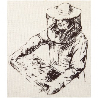 ApiSina Honigglasbeutel natur Imker