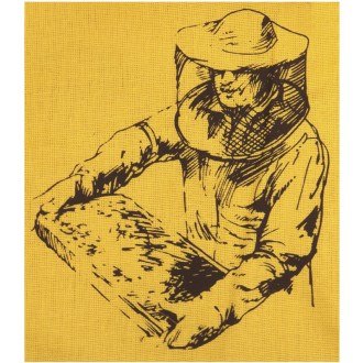 ApiSina Honigglasbeutel natur Imker