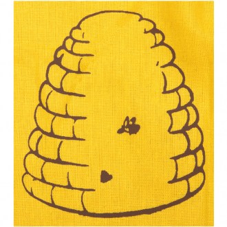 ApiSina Honigglasbeutel natur Bienenkorb