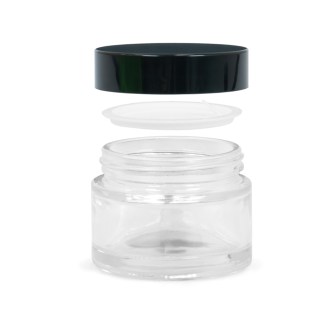 Kosmetiktiegel aus Glas 50 ml