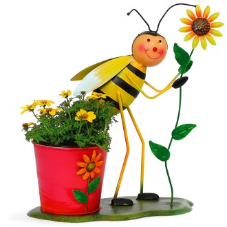 Bieno Casa Blumentopf mit Sonnenblume