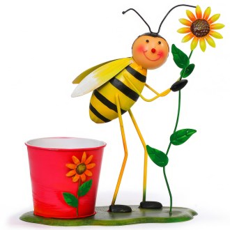 Bieno Casa Blumentopf mit Sonnenblume