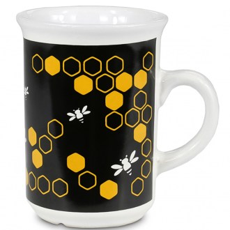 Keramik Tasse Black & Gold