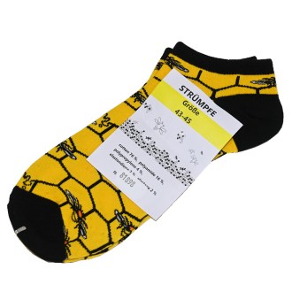 BienoDesign Imkersocken Wabe