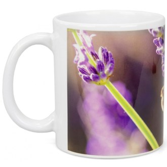 ApiSina Tasse Biene mit Lavendel