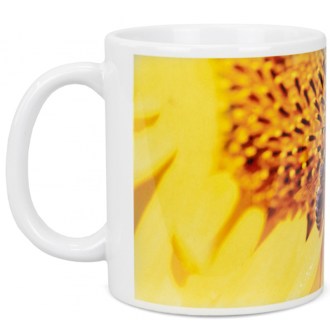 ApiSina Tasse Biene mit großer gelber Blume