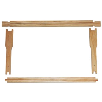 Rähmchen in Teilen Zander 220 mm modifiziert, Hoffmann - Hol-ewg - 50 Stk.