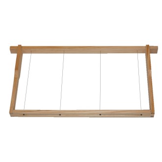 Rähmchen vertikal gedrahtet Zander 220 mm, Hoffmann-Seiten