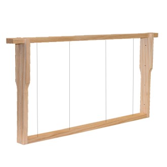 Rähmchen vertikal gedrahtet Zander 220 mm, Hoffmann-Seiten