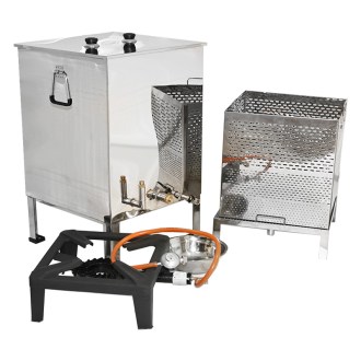 Wachskocher Mellarius mit Gaskocher 50 x 50cm