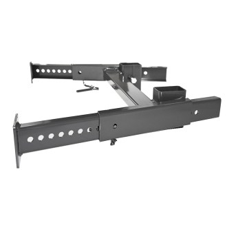 Verzinkter anthrazitfarbener Ständer für Bienenstöcke 23,5–56,5 cm – 1 Stück