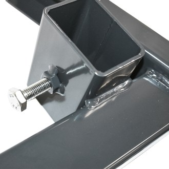 Verzinkter anthrazitfarbener Ständer für Bienenstöcke 23,5–56,5 cm – 1 Stück