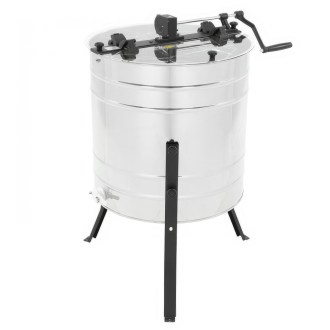 4 Waben Diagonalschleuder mit Handantrieb, Ø600, Korb universal – BASIC LINE