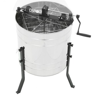 4 Waben Diagonalschleuder mit Handantrieb, Ø600, Korb universal – BASIC LINE