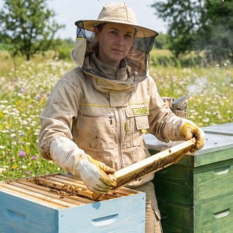 Die Imkerjacke mit Reißverschluss in der Premium-Version - S-XXXXL