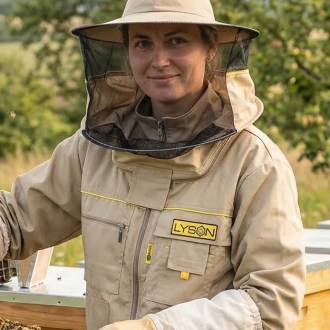 Die Imkerjacke mit Reißverschluss in der Premium-Version - S-XXXXL