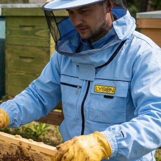 Imkeranzug mit Hut - blau - Lysoń, Größe: S-XXXL